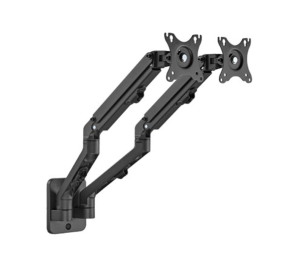 AJUSTABLE WALL DISPLAY MOUNTING ARM UP TO 27" 7 KG